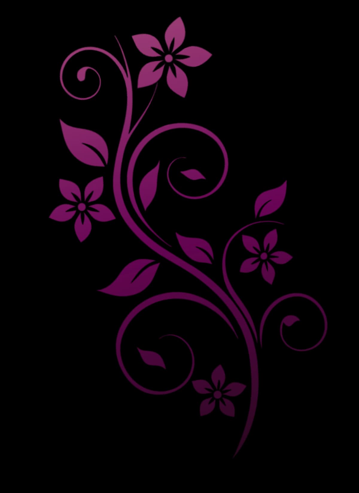 Floral ornament right